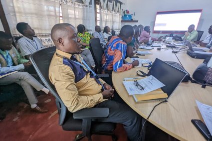 Le 8 mai 2024 à Kalemie dans la province du Tanganyika, la Division provinciale du plan et les organisations du système des nations unies ont facilté la réunion technique des points focaux des projets PBF.
